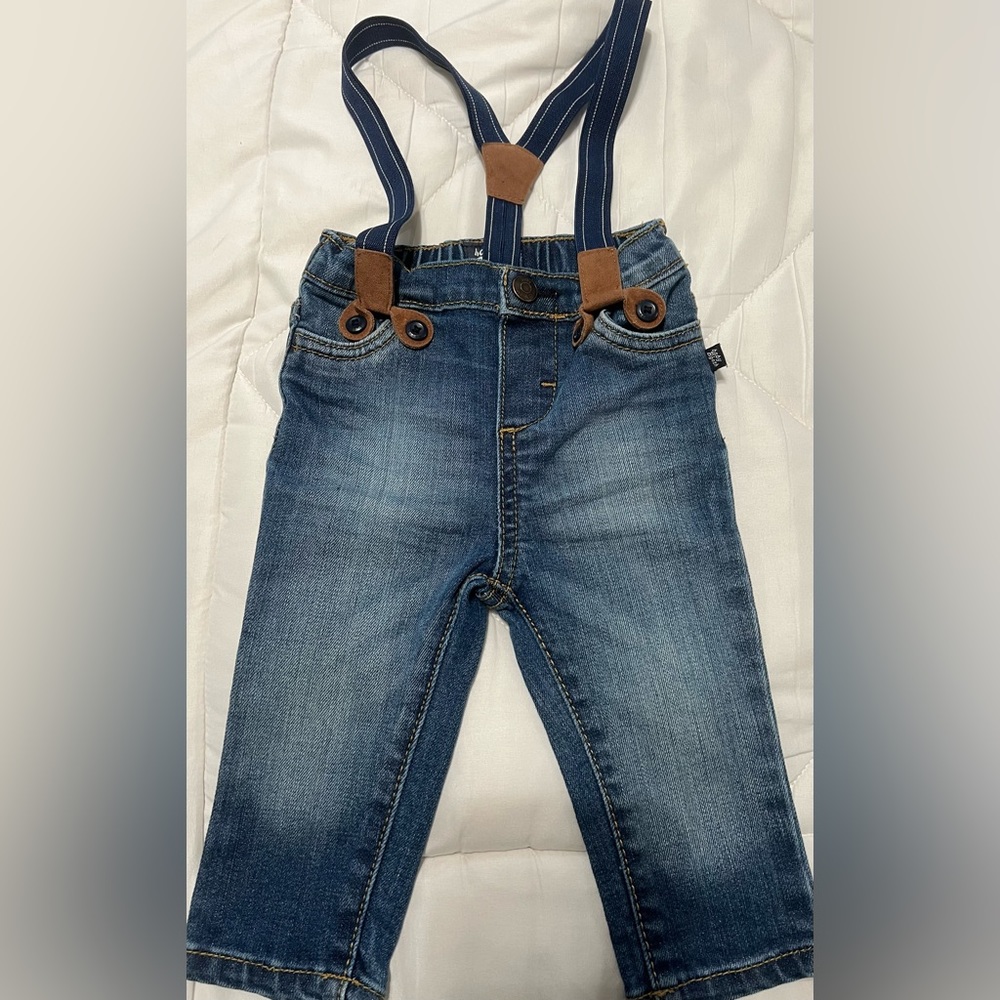 Baby B’gosh jeans NWOT overalls size 9 m